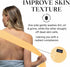2 2 Pack) Exfoliating Washcloth Face & Body Scrub Towel - Japanese Exfoliating Towel with Hexagon Fibers, Body Scrubber