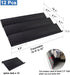 Expandable Spice Drawer Rack Organizer Insert for Kitchen Cabinet - Multi Tier Adjustable Spice Storage Shelf for Seasoning and Jar, Pack of 12 by Khordin