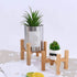 Wood Planter Pot Stand, Detachable Bonsai Pot Holder Display Shelf for Indoor Flower Pot to Protect The Floor