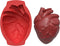 2024 New Extra Large Heart Silicone Mold - 3D Realistic Heart Molds for Cakes, Chocolate, Jelly, Pudding