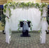 DearHouse 4Pcs Artificial Wisteria Garland, 6.6Ft/Piece Silk Hanging Flower Vine for Home Garden Outdoor Wedding Decor