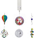 Wind Spinner Motor Battery Operated for Hanging Display, Outdoor Sculptures with 4 Pounds Load Capacity