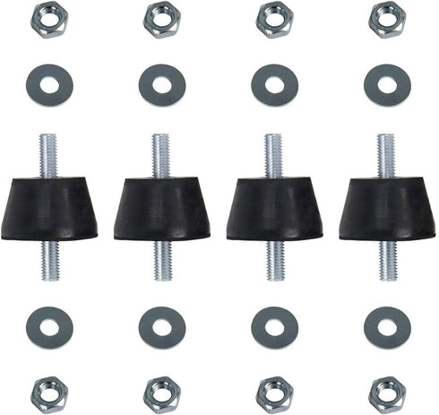 Air Conditioner Rubber Anti-Vibration Mounts Pad, Shock Absorbing Isolator for Mini Split Units