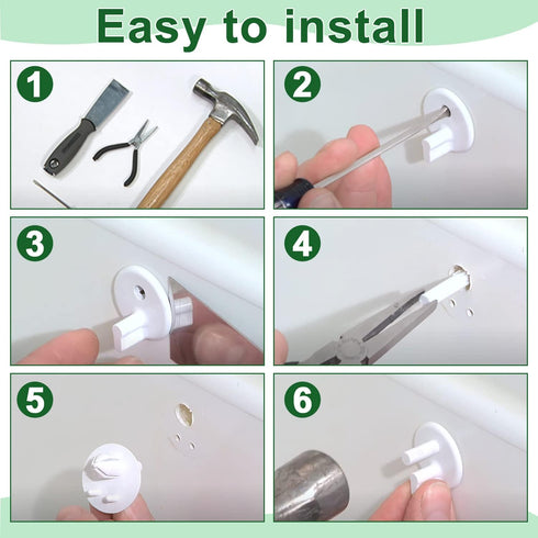 241993101 Crisper Shelf Cover Support for Frigi-daire Refrigerator, Replace 1513081, 4 Pieces