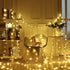 WFGGEH 10ft 20 Star String Lights, LED USB Powered Star Fairy String Lights Warm White for Birthday Party Wedding