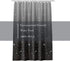 72 x 72 Black Star Shower Curtain Liner, Plastic Waterproof Lightweight Shower Liner with Grommet Holes & 3 Magnetic