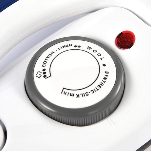Steam Travel Iron, Portable Folding Handheld with Temperature Control (U.S. regulations)