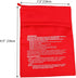 VASANA 4Pcs 4 Reusable Microwave Potato Bags Baking Potato Cooker Pouch Corn Baked Pouch Bag In Just Minutes Red Color