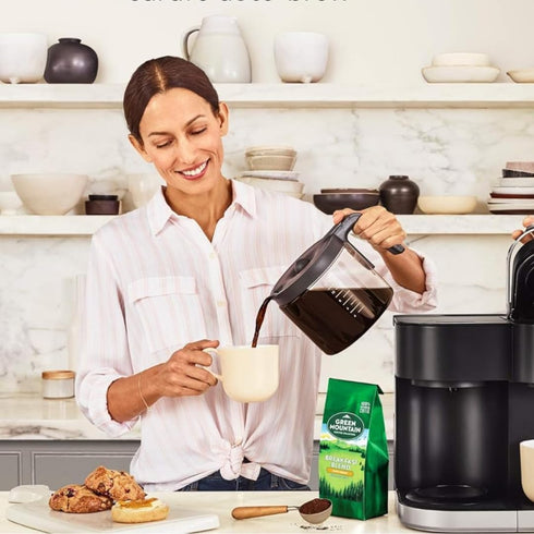 Replacement Carafe for Keurig K-Duo Essentials & K-Duo Hot & Cold Brewer Models, 12-Cup