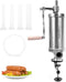 MASTER FENG 2.5 LBS Sausage Stuffer Vertical Stainless Steel Stuffing Maker Machine Packed with