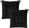 MissSoul Set of 2 Chair Cushions for Dining Chairs with Ties, Indoor Non-Slip