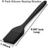 Pastry Brush - Silicone Basting Brush for Cooking, Heat Resistant Food Grade Silicone for BBQ, Grill Baking