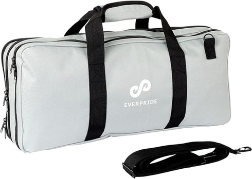 EVERPRIDE Chef Knife Bag Holds 20 Knives with Large Zippered Compartment for Kitchen Tools