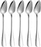 5 PCS Stainless Steel Grapefruit Spoons, Serrated Edge Utensil Set with Thick Gauge Handle for Kiwi, Dessert, Citrus