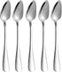 5 PCS Stainless Steel Grapefruit Spoons, Serrated Edge Utensil Set with Thick Gauge Handle for Kiwi, Dessert, Citrus