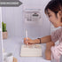 Bedside Shelf - White Stick On Wall Mounted Caddy Organizer for Phone, Glasses, Remote Control, Keys, Pens - Plastic