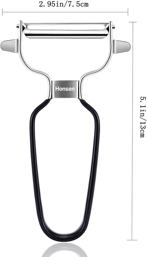 Ultra Sharp Stainless Steel Vegetable Peeler for Potatoes, All Fruits & Veggies