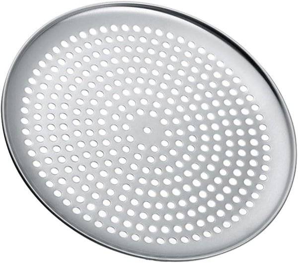 Yardwe Pizza Pan for Oven, 8 Inch Nonstick Round Baking Sheet, Stainless Steel with Holes for Home Baking