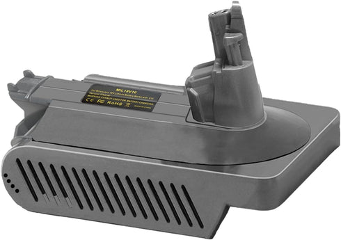 V10 Adapter for Dyson SV12, Compatible with Milwaukee 18V M18 Battery for Dyson V10 Vacuum Cleaners