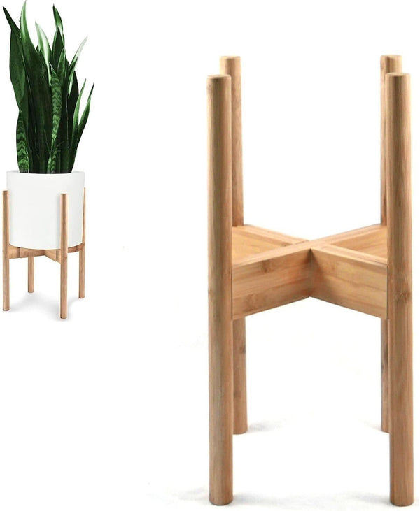 Fox & Fern Adjustable Plant Stand Indoor 8 to 12 Inch Mid