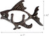 Set of 2 Rustic Heavy Duty Cast Iron Hook Wall Décor, Durable Hanger for Towel, Key, Coat Rack, Kitchen, Bathroom