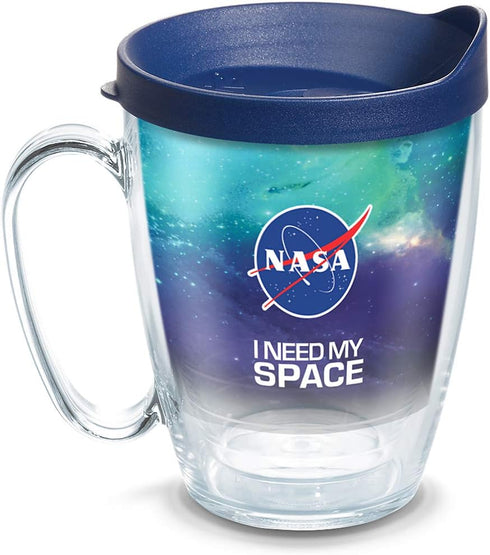 Tervis NASA I Need My Space Double Walled Insulated Tumbler, 16oz Travel Cup Made in USA
