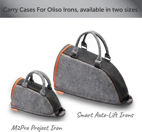 Oliso Carry Bag for M3Pro and M2Pro Mini Irons, Fits Most Mini Travel Size Irons, Ideal for Storage or Travel