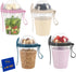 IDOBY Overnight Oats Containers With Lids & Spoon, Meal Prep Yogurt Containers, Parfait