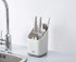 Joseph Joseph Duo Kitchen Sink Cutlery Drainer with Knife Slot, Grey Kitchen Sink Drying Rack Organizer