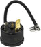 '-1/6 HP (125W) Round Freezers Compressor Overload Protector, Refrigerator Compressor Protector 1PCS
