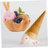PRETYZOOM 2pcs Ice Cream Waffle Cone Roller Set, Crepe Maker Tool, Krumkake Pastry Making Tool, DIY Omelet Molds, Ice Cream Roll Crispy Egg Cone Making Molds