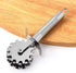 Hemoton Meat Tenderizer - Stainless Steel Meat Mallet Rolling Hammer for Steak, Beef, Chicken, Lamb, Minced Meat