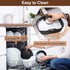BYKITCHEN Air Fryer Silicone Liners for Ninja SL401 Double Stack, Reusable Rectangle Perforated Accessories