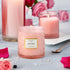 Chloefu LAN Wild Rose Candle - Luxury Jar Candle for Home Scented, Natural Soy Wax, 8.1 oz, 55 Hours Burn