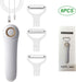 Electric Potato Peeler, Handheld 3-in-1 Pro Set, USB Rechargeable Kitchen Gadgets for Apples, Potatoes, Carrots