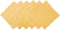 DII Solid Pastel Napkin Set, Cotton, Yellow, 20x20 Inch, 6 Count