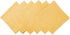 DII Solid Pastel Napkin Set, Cotton, Yellow, 20x20 Inch, 6 Count