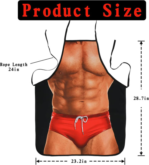 Creative Funny Kitchen Chef Apron Gag Gift - Cooking, Grilling, Baking