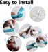 Cake Decorating Pen Tool Kit, DIY Pastry Bag and Icing Pen Piping Kit (Blue)