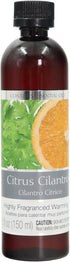 Set 2, 5 oz Settings. P1 Hosley's of Citrus Cilantro Fragrance Warming Oils. Ideal Gift for Weddings, spa, Reiki