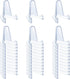 36 PCS Acrylic Display Holder, Clear Display Easel Stands for Coins, Capsules, Phone Medals, Stones, Cards (Medium)