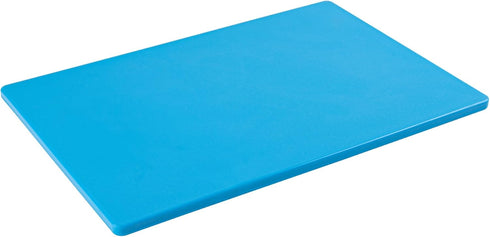 Restaurantware - RW Base 18 x 12 Inch Cutting Board, 1 Color Coded Chopping Board - No Scratch, Dishwashable, Blue Plastic Cutting Board Mat, No Odor, No Slip, Reversible, For Raw Seafood