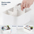 Multiuse Caddy Organizer with Handle - Stackable Plastic Bin for Art, Craft, Makeup, Bathroom, Kitchen, Office