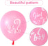 30 Pcs Gender Reveal Balloons, 12 Inches Pink Blue Latex Balloons for Baby Shower Themed Decorations