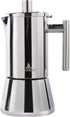 LAOION Stovetop Espresso Maker, 6Cup 10 oz Moka Pot, Stainless Steel Cuban