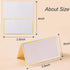 100Pcs Premium Place Cards, Small Table Cards with Gold Foil Border, Wedding, Dinner Parties, 2" x 3.5"