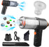 Cordless Handheld Car Vacuum Cleaner, 4000Pa Powerful Mini Vacuum 2 in 1 Low Noise Air Buster with Multi-Nozzles