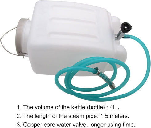 CKPSMS 1SET 4L Capacity Replacement Water Bottle for Gravity Feed Electric Steam Irons