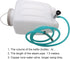 CKPSMS 1SET 4L Capacity Replacement Water Bottle for Gravity Feed Electric Steam Irons