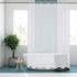 Mrs Awesome Extra Long Shower Curtain Liner, 72 x 84 inch, Clear PEVA 8G Heavy Duty Waterproof